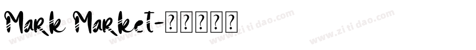 Mark Market字体转换